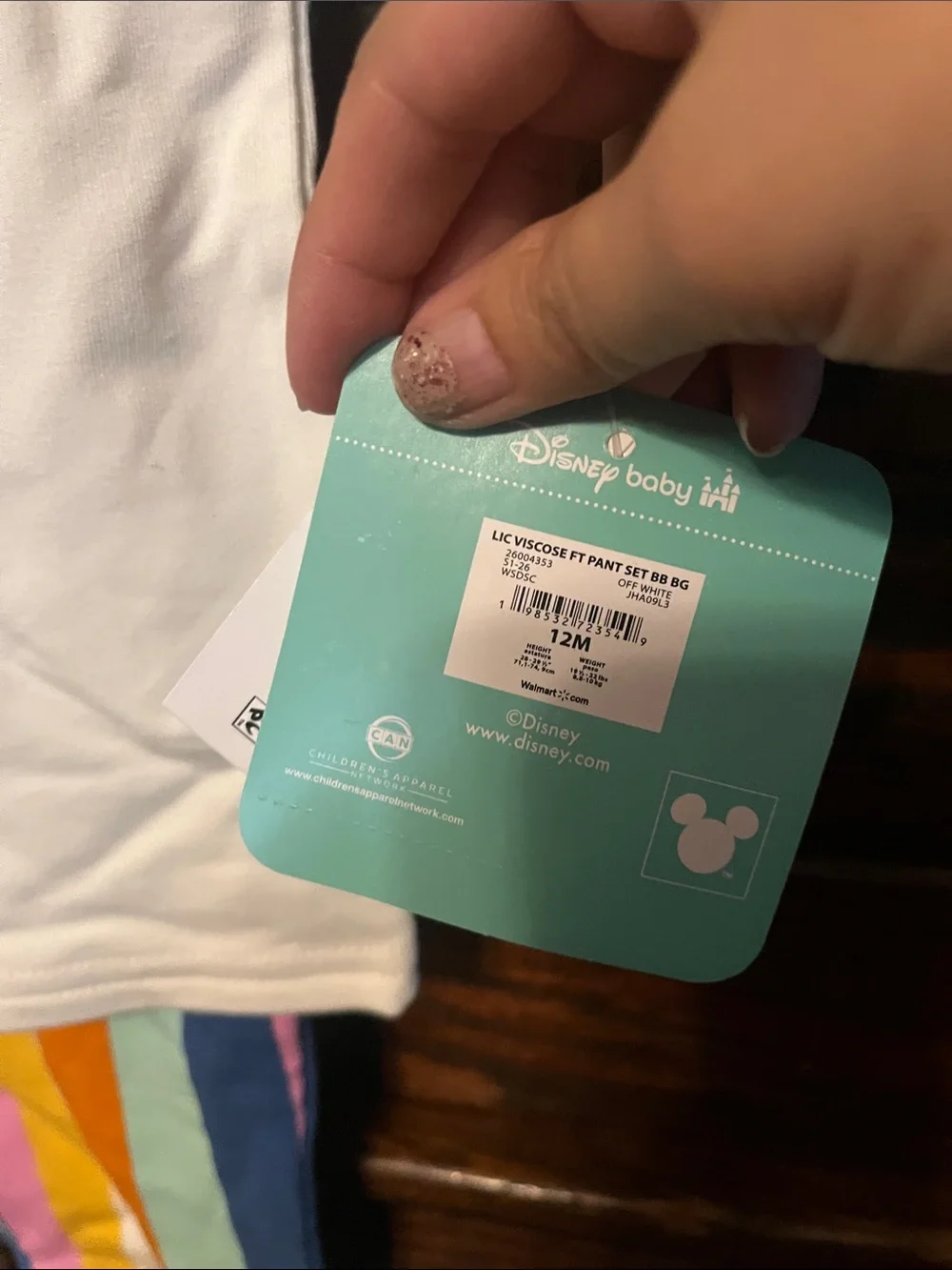 Disney pajama set